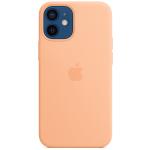 Apple iPhone 12 Mini (5.4") Silicone Case with MagSafe - Cantaloupe