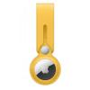 Apple AirTag Leather Loop - Meyer Lemon