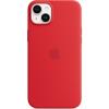 Apple iPhone 14 Plus Silicone Case with MagSafe - (PRODUCT)RED Silky - Soft Touch Finish Apple iPhone 14 Plus Silicone Case with MagSafe - (PRODUCT)RED Silky - Soft Touch Finish