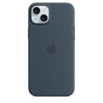 Apple iPhone 15 Plus Silicone Case with MagSafe - Storm Blue Soft Touch Finish