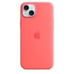 Apple iPhone 15 Plus Silicone Case with MagSafe - Guava Soft Touch Finish