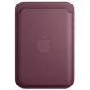 Apple Fine Woven Wallet with MagSafe - Mulberry Apple Fine Woven Wallet with MagSafe - Mulberry