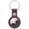 Apple AirTag Fine Woven Key Ring - Mulberry