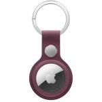 Apple AirTag Fine Woven Key Ring - Mulberry