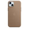Apple iPhone 15 Plus Fine Woven Case with MagSafe - Taupe Apple iPhone 15 Plus Fine Woven Case with MagSafe - Taupe