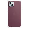 Apple iPhone 15 Plus Fine Woven Case with MagSafe - Mulberry Apple iPhone 15 Plus Fine Woven Case with MagSafe - Mulberry
