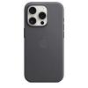Apple iPhone 15 Pro Fine Woven Case with MagSafe - Black Apple iPhone 15 Pro Fine Woven Case with MagSafe - Black