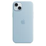 Apple iPhone 15 Plus Silicone Case with MagSafe - Light Blue Soft Touch Finish
