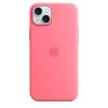 Apple iPhone 15 Plus Silicone Case with MagSafe - Pink Soft Touch Finish Apple iPhone 15 Plus Silicone Case with MagSafe - Pink Soft Touch Finish