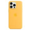 Apple iPhone 15 Plus Silicone Case with MagSafe - Sunshine Soft Touch Finish