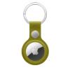 Apple AirTag Fine Woven Key Ring - Chartreuse