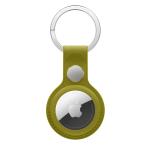 Apple AirTag Fine Woven Key Ring - Chartreuse