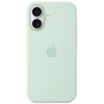 Apple iPhone 16 Silicone Case with MagSafe - Aquamarine Soft Touch Finish