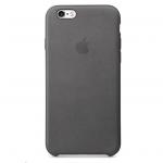 Apple iPhone 6/6S Leather Case - Storm Gray