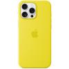 Apple iPhone 16 Pro Max Silicone Case with MagSafe - Star Fruit Soft Touch Finish Apple iPhone 16 Pro Max Silicone Case with MagSafe - Star Fruit Soft Touch Finish