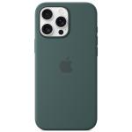 Apple iPhone 16 Pro Max Silicone Case with MagSafe - Lake Green Soft Touch Finish