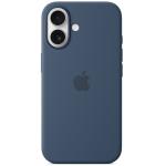 Apple iPhone 16 Silicone Case with MagSafe - Denim Soft Touch Finish