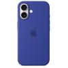 Apple iPhone 16 Silicone Case with MagSafe - Ultramarine Soft Touch Finish Apple iPhone 16 Silicone Case with MagSafe - Ultramarine Soft Touch Finish