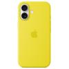 Apple iPhone 16 Silicone Case with MagSafe - Star Fruit Soft Touch Finish Apple iPhone 16 Silicone Case with MagSafe - Star Fruit Soft Touch Finish