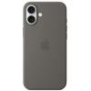 Apple iPhone 16 Plus Silicone Case with MagSafe - Stone Gray Soft Touch Finish Apple iPhone 16 Plus Silicone Case with MagSafe - Stone Gray Soft Touch Finish