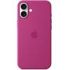 Apple iPhone 16 Plus Silicone Case with MagSafe - Fuchsia Soft Touch Finish Apple iPhone 16 Plus Silicone Case with MagSafe - Fuchsia Soft Touch Finish