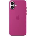 Apple iPhone 16 Plus Silicone Case with MagSafe - Fuchsia Soft Touch Finish