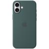 Apple iPhone 16 Plus Silicone Case with MagSafe - Lake Green Soft Touch Finish Apple iPhone 16 Plus Silicone Case with MagSafe - Lake Green Soft Touch Finish
