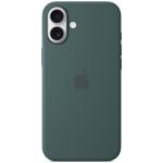 Apple iPhone 16 Plus Silicone Case with MagSafe - Lake Green Soft Touch Finish
