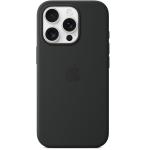 Apple iPhone 16 Pro Silicone Case with MagSafe - Black Soft Touch Finish