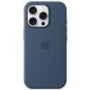 Apple iPhone 16 Pro Silicone Case with MagSafe - Denim Soft Touch Finish Apple iPhone 16 Pro Silicone Case with MagSafe - Denim Soft Touch Finish