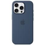Apple iPhone 16 Pro Silicone Case with MagSafe - Denim Soft Touch Finish