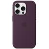 Apple iPhone 16 Pro Silicone Case with MagSafe - Plum Soft Touch Finish Apple iPhone 16 Pro Silicone Case with MagSafe - Plum Soft Touch Finish