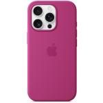 Apple iPhone 16 Pro Silicone Case with MagSafe - Fuchisia Soft Touch Finish