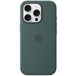 Apple iPhone 16 Pro Silicone Case with MagSafe - Lake Green Soft Touch Finish