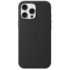Apple iPhone 16 Pro Max Silicone Case with MagSafe - Black Soft Touch Finish Apple iPhone 16 Pro Max Silicone Case with MagSafe - Black Soft Touch Finish