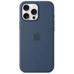 Apple iPhone 16 Pro Max Silicone Case with MagSafe - Denim Soft Touch Finish