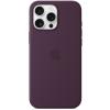 Apple iPhone 16 Pro Max Silicone Case with MagSafe - Plum Soft Touch Finish Apple iPhone 16 Pro Max Silicone Case with MagSafe - Plum Soft Touch Finish