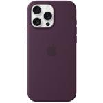 Apple iPhone 16 Pro Max Silicone Case with MagSafe - Plum Soft Touch Finish