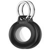 Belkin Waterproof 2 pack Secure Holder with Key Ring for AirTag - Black