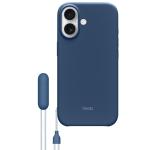 Beats iPhone 17 (6.3") Kickstand Case with MagSafe and Camera Control - Bedrock Blue Shock-absorbing sidewalls - Removable lanyard and hands-free kickstand - Strong hardshell back - Matt finish