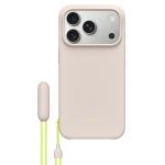 Beats iPhone 17 Pro (6.3") Kickstand Case with MagSafe and Camera Control - Lime Stone Shock-absorbing sidewalls - Removable lanyard and hands-free kickstand - Strong hardshell back - Matt finish