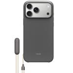 Beats iPhone 17 Pro Max (6.9") Kickstand Case with MagSafe and Camera Control - Granite Grey Shock-absorbing sidewalls - Removable lanyard and hands-free kickstand - Strong hardshell back - Matt finish