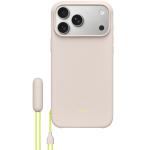 Beats iPhone 17 Pro Max (6.9") Kickstand Case with MagSafe and Camera Control - Lime Stone Shock-absorbing sidewalls - Removable lanyard and hands-free kickstand - Strong hardshell back - Matt finish