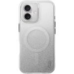 coehl iPhone 16 (6.1") Lumino Case - Sparkling Silver Magsafe Compatible - Slim and Form-Fitting for a Flattering Silhouette - Shock-Absorbing Protection with Raised Camera Lens Bezel