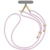 coehl Laurel Universal Lanyard - Misty Mauve Lightweight and Sturdy Design, Adjustable Neck and Crossbody for Phones and Other Accessories, Includes Strap Card for Universal Compatibility across all Phone Cases