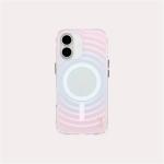 coehl iPhone 17 (6.3") Vela Case - Iridescent Slim fit design with tactile metallic buttons, Raised Camera Bezel protect the lens, Compatible with magnetic wireless charging. Comes with 2 interchangeable lanyard loops