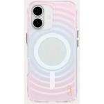 coehl iPhone 17 (6.3") Vela Case - Iridescent Slim fit design with tactile metallic buttons, Raised Camera Bezel protect the lens, Compatible with magnetic wireless charging. Comes with 2 interchangeable lanyard loops