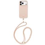 coehl iPhone 17 Pro (6.3") Mirelle Case - Shell Pink Textured leatherette exterior with superior hybrid impact defense, Shock-absorbing protection with raised camera lens bezel, compatible with magnetic wireless charging. Includes matching