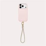 coehl iPhone 17 Pro Max (6.9") Serina Case - Cloud Pink Slim, lightweight protection made from premium liquid silicone, Compatible with magnetic wireless charging. Detachable wrist strap included.