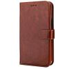 iPhone SE (3rd/2nd Gen)/8/7 Flip Wallet Case - Brown 3 Card Slots - Cash Compartment - Magnetic Clip iPhone SE (3rd/2nd Gen)/8/7 Flip Wallet Case - Brown 3 Card Slots - Cash Compartment - Magnetic Clip